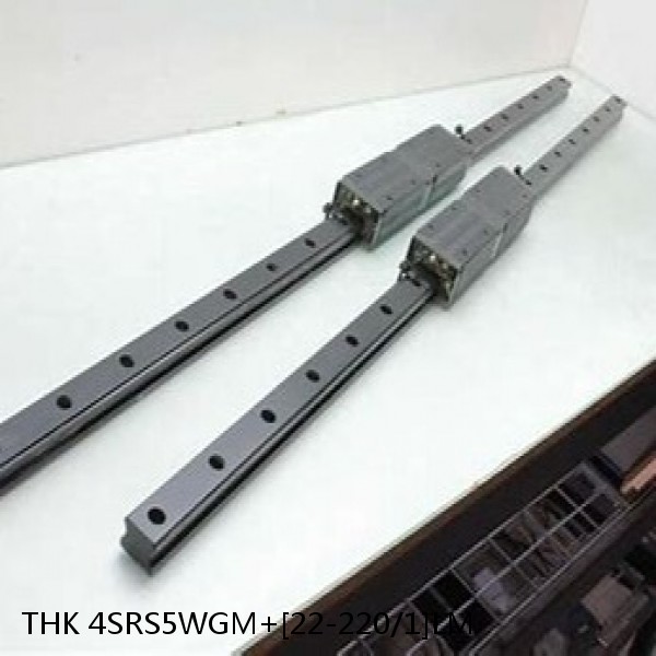 4SRS5WGM+[22-220/1]LM THK Miniature Linear Guide Full Ball SRS-G Accuracy and Preload Selectable