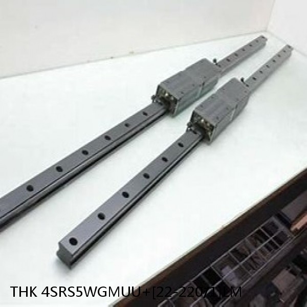4SRS5WGMUU+[22-220/1]LM THK Miniature Linear Guide Full Ball SRS-G Accuracy and Preload Selectable