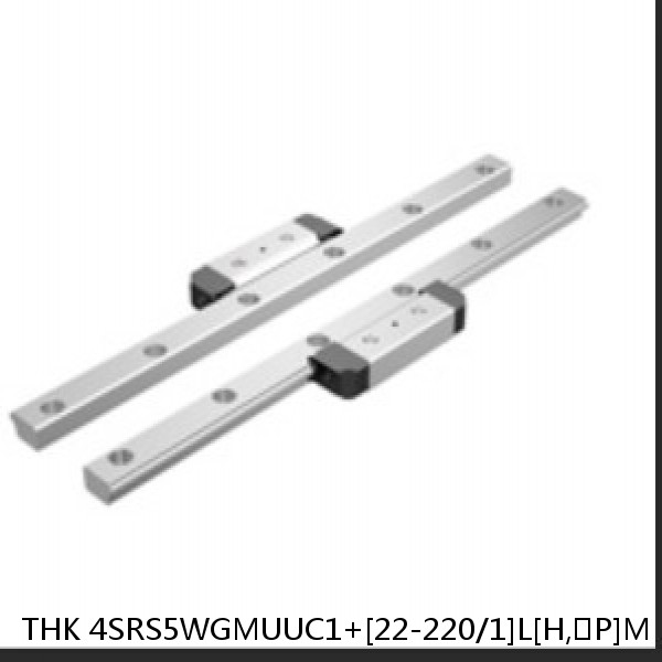 4SRS5WGMUUC1+[22-220/1]L[H,​P]M THK Miniature Linear Guide Full Ball SRS-G Accuracy and Preload Selectable