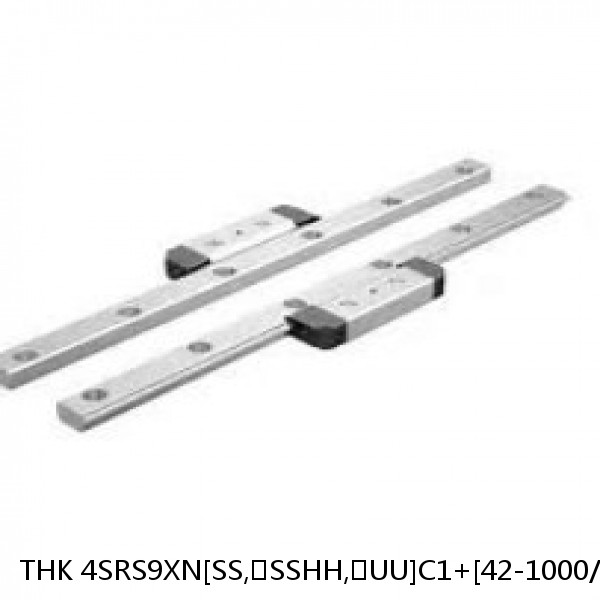 4SRS9XN[SS,​SSHH,​UU]C1+[42-1000/1]LM THK Miniature Linear Guide Caged Ball SRS Series