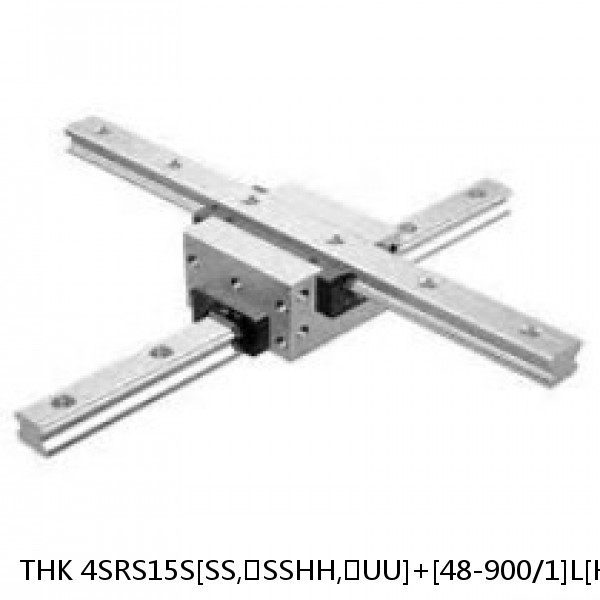 4SRS15S[SS,​SSHH,​UU]+[48-900/1]L[H,​P]M THK Miniature Linear Guide Caged Ball SRS Series
