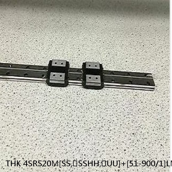 4SRS20M[SS,​SSHH,​UU]+[51-900/1]LM THK Miniature Linear Guide Caged Ball SRS Series