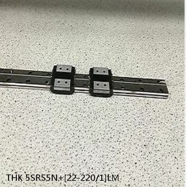 5SRS5N+[22-220/1]LM THK Miniature Linear Guide Caged Ball SRS Series