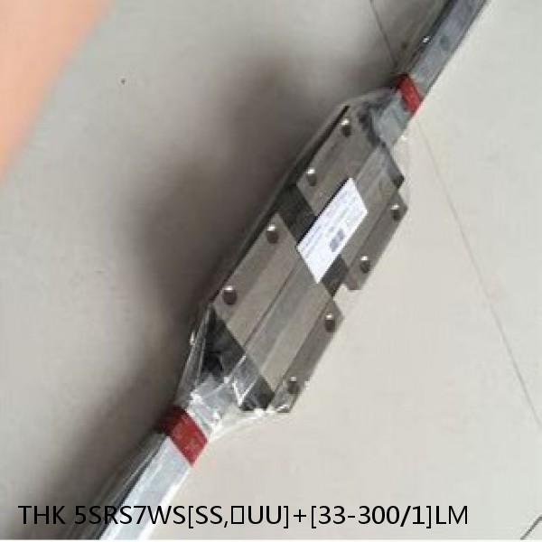 5SRS7WS[SS,​UU]+[33-300/1]LM THK Miniature Linear Guide Caged Ball SRS Series