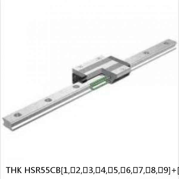 HSR55CB[1,​2,​3,​4,​5,​6,​7,​8,​9]+[180-3000/1]L THK Standard Linear Guide Accuracy and Preload Selectable HSR Series