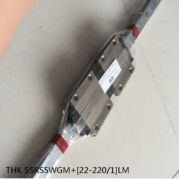 5SRS5WGM+[22-220/1]LM THK Miniature Linear Guide Full Ball SRS-G Accuracy and Preload Selectable