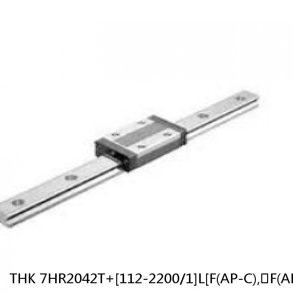 7HR2042T+[112-2200/1]L[F(AP-C),​F(AP-CF),​F(AP-HC)] THK Separated Linear Guide Side Rails Set Model HR