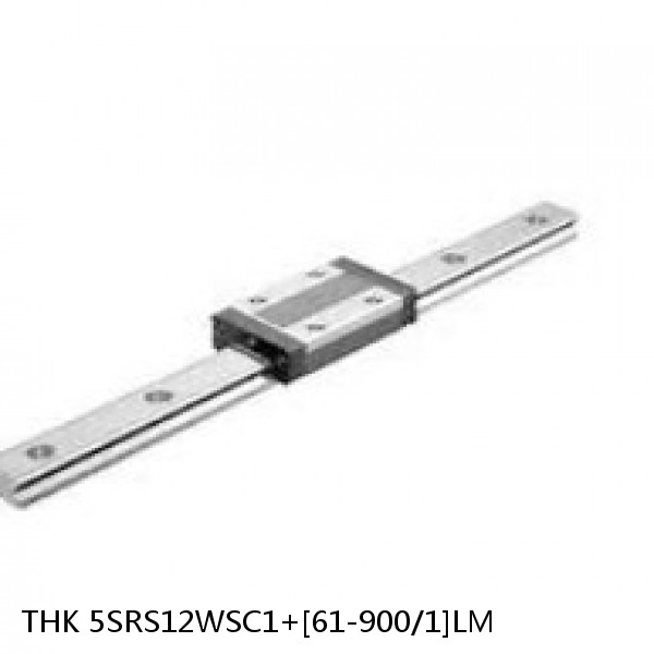 5SRS12WSC1+[61-900/1]LM THK Miniature Linear Guide Caged Ball SRS Series