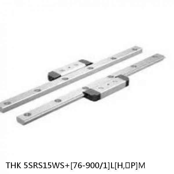 5SRS15WS+[76-900/1]L[H,​P]M THK Miniature Linear Guide Caged Ball SRS Series