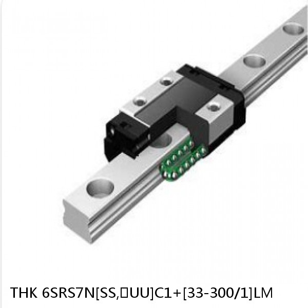 6SRS7N[SS,​UU]C1+[33-300/1]LM THK Miniature Linear Guide Caged Ball SRS Series