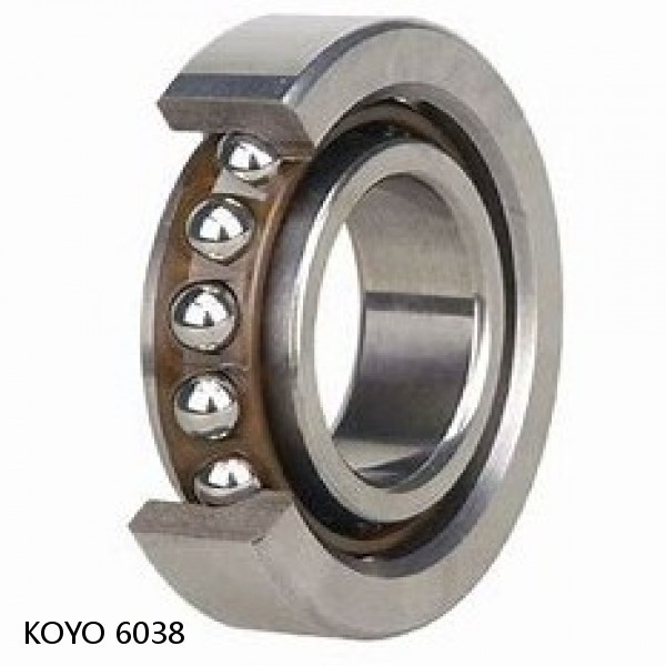 6038 KOYO Single-row deep groove ball bearings
