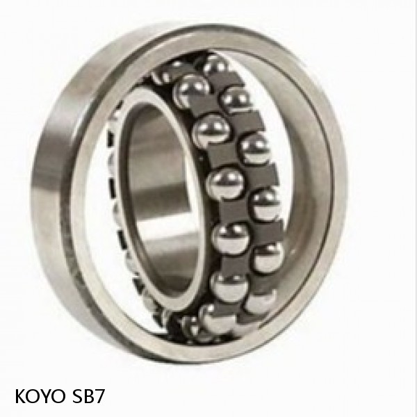SB7 KOYO Single-row deep groove ball bearings