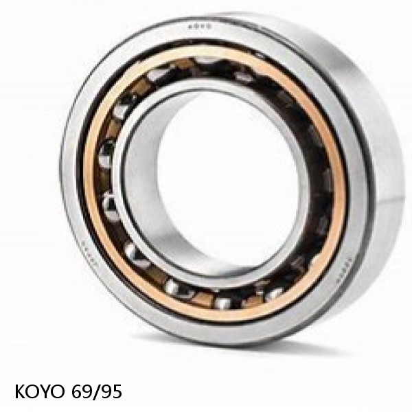 69/95 KOYO Single-row deep groove ball bearings