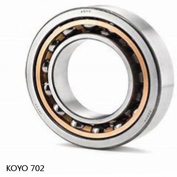 702 KOYO Single-row, matched pair angular contact ball bearings