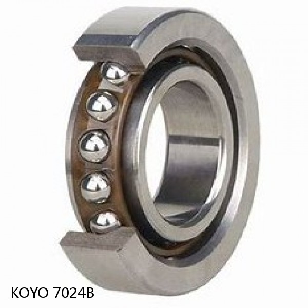7024B KOYO Single-row, matched pair angular contact ball bearings