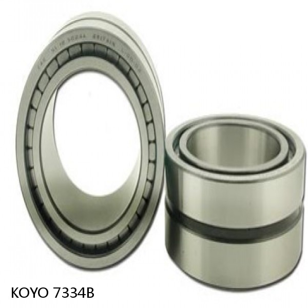 7334B KOYO Single-row, matched pair angular contact ball bearings