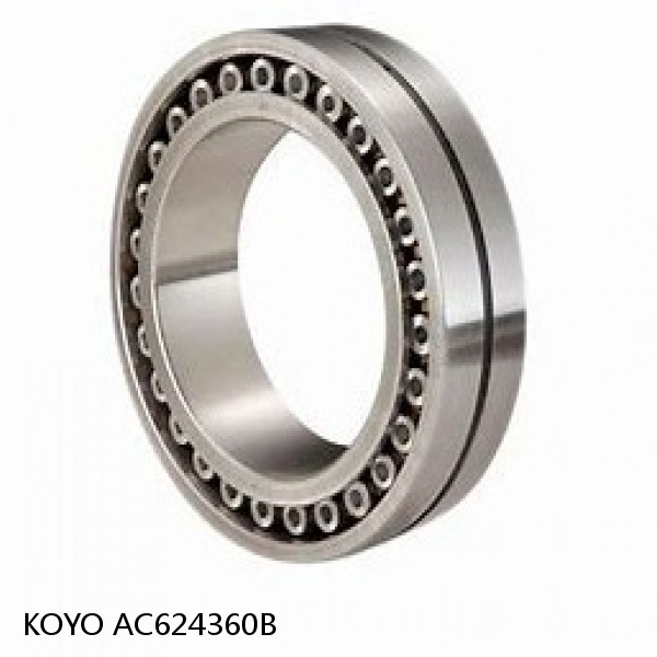 AC624360B KOYO Single-row, matched pair angular contact ball bearings