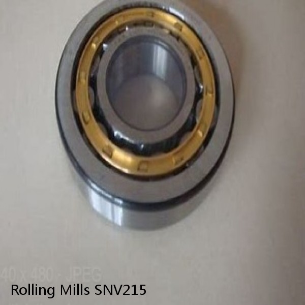 SNV215 Rolling Mills BEARINGS FOR METRIC AND INCH SHAFT SIZES