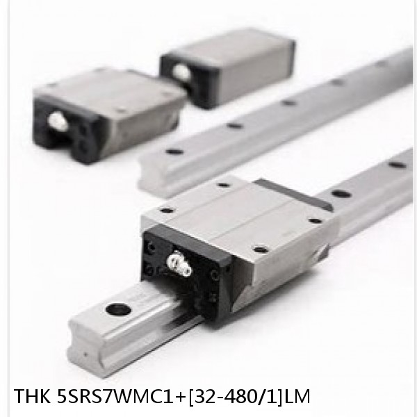 5SRS7WMC1+[32-480/1]LM THK Miniature Linear Guide Caged Ball SRS Series