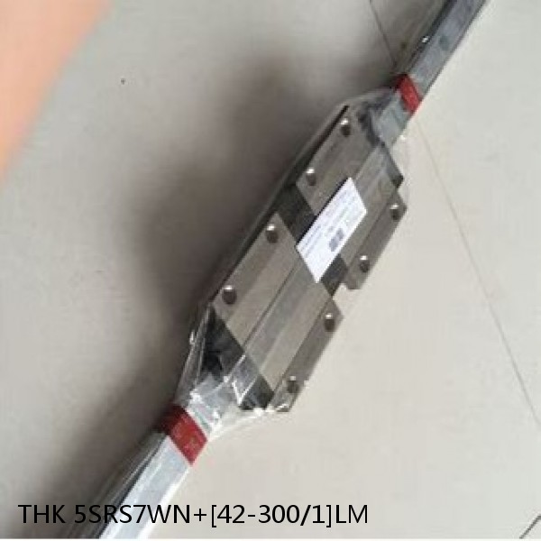 5SRS7WN+[42-300/1]LM THK Miniature Linear Guide Caged Ball SRS Series