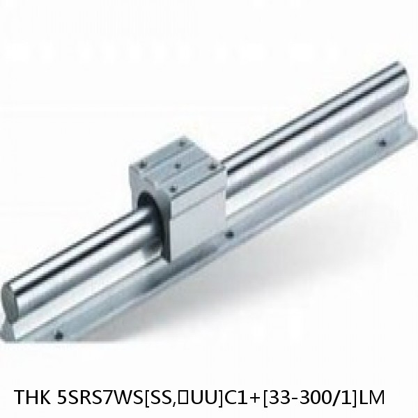 5SRS7WS[SS,​UU]C1+[33-300/1]LM THK Miniature Linear Guide Caged Ball SRS Series