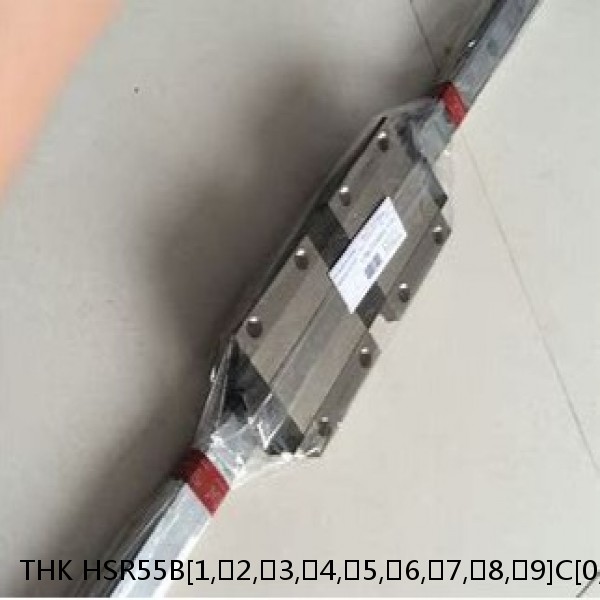 HSR55B[1,​2,​3,​4,​5,​6,​7,​8,​9]C[0,​1]+[180-3000/1]L[H,​P,​SP,​UP] THK Standard Linear Guide Accuracy and Preload Selectable HSR Series