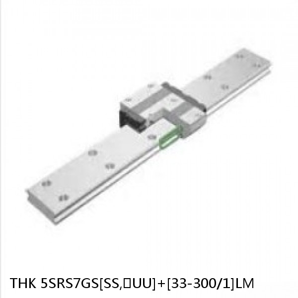 5SRS7GS[SS,​UU]+[33-300/1]LM THK Miniature Linear Guide Full Ball SRS-G Accuracy and Preload Selectable