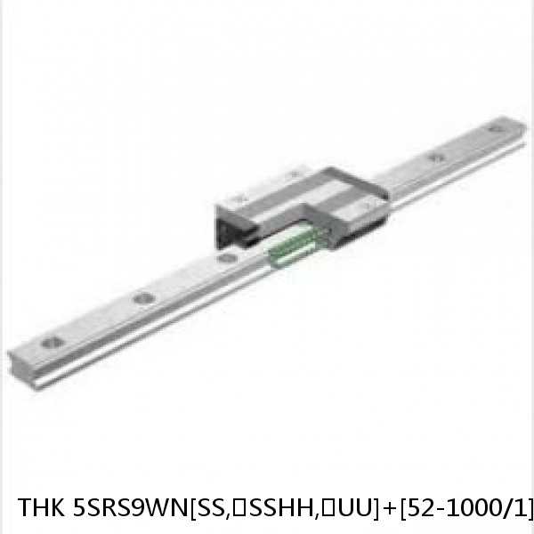 5SRS9WN[SS,​SSHH,​UU]+[52-1000/1]L[H,​P]M THK Miniature Linear Guide Caged Ball SRS Series