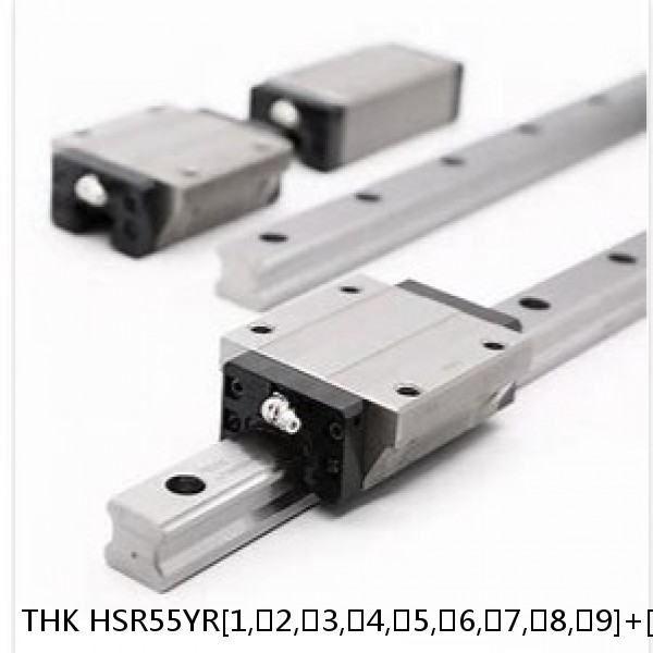 HSR55YR[1,​2,​3,​4,​5,​6,​7,​8,​9]+[180-3000/1]L[H,​P,​SP,​UP] THK Standard Linear Guide Accuracy and Preload Selectable HSR Series