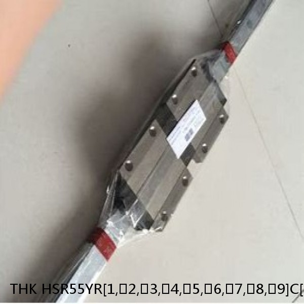 HSR55YR[1,​2,​3,​4,​5,​6,​7,​8,​9]C[0,​1]+[180-3000/1]L[H,​P,​SP,​UP] THK Standard Linear Guide Accuracy and Preload Selectable HSR Series