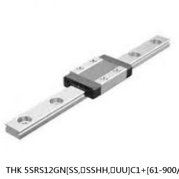 5SRS12GN[SS,​SSHH,​UU]C1+[61-900/1]LM THK Miniature Linear Guide Full Ball SRS-G Accuracy and Preload Selectable
